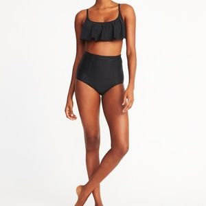 ⚡️Old Navy 🆕 High waist bikini bottom tricot bathing suit XS